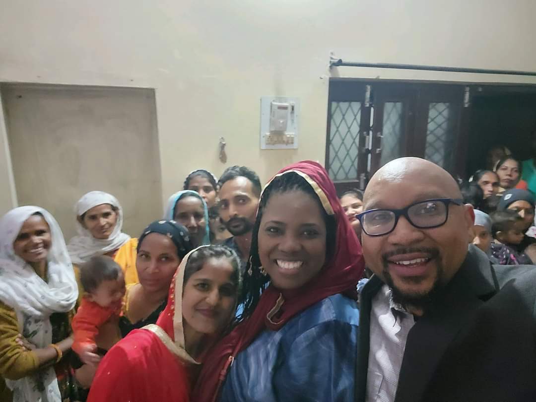 Impact Nation ministry with children and community members in India